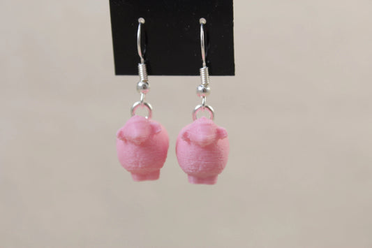 3D Printed Sheep Earrings