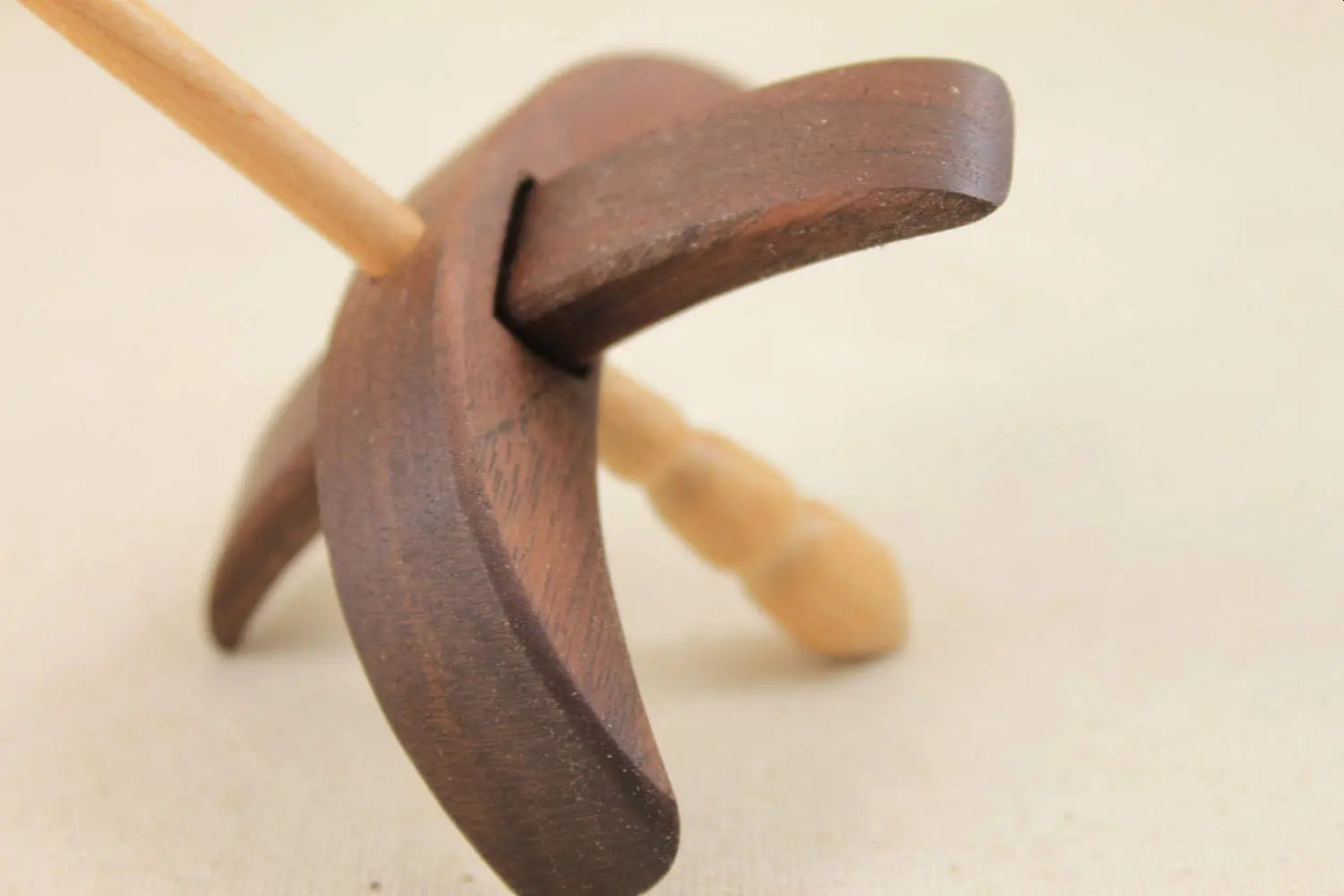 Walnut Reekalf Turkish Drop Spindle