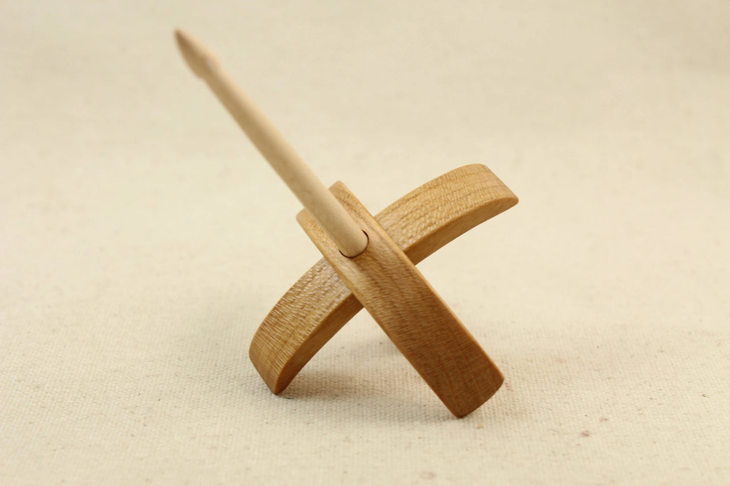 Cherry Classic Mini Turkish Drop Spindle 2.5 inch arms 4.25 tall