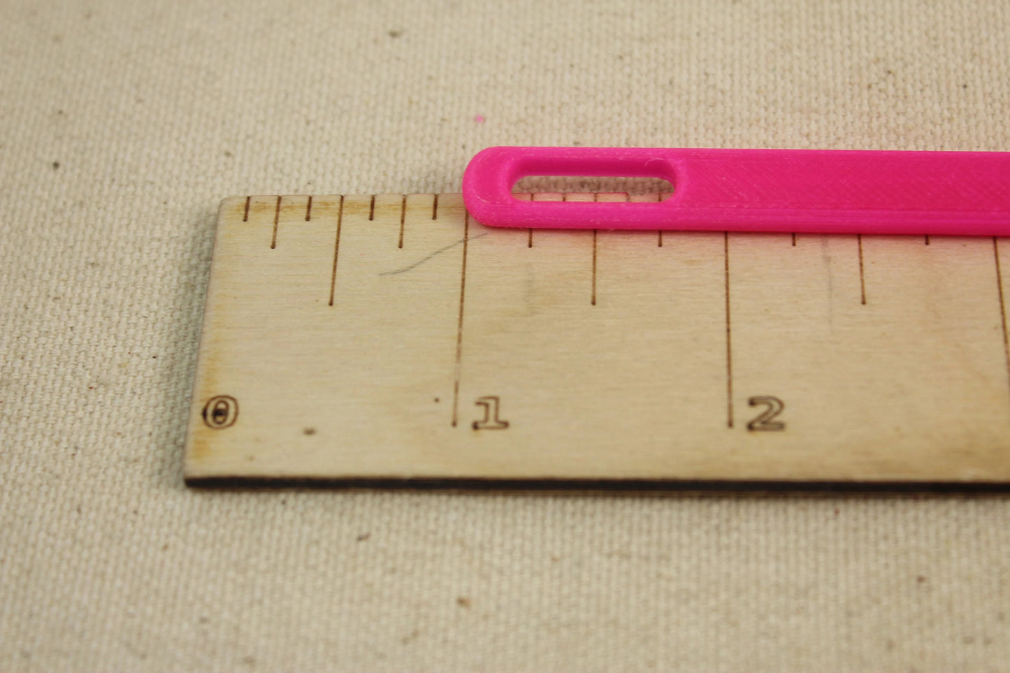 3D Printed Toothbrush Rug Needle