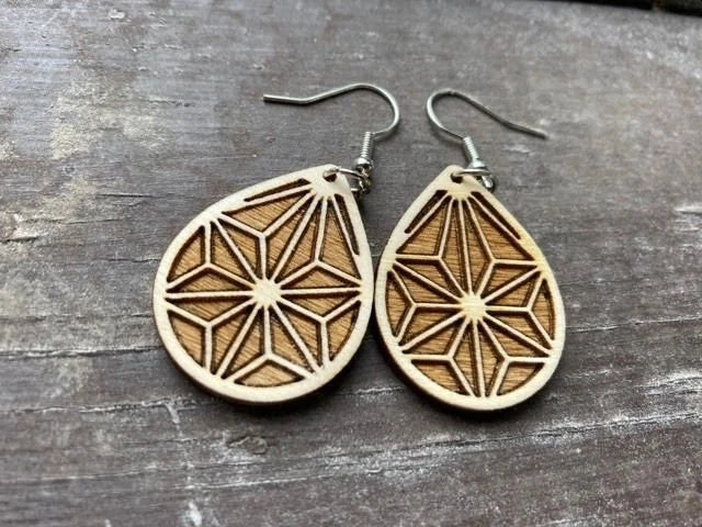 Teardrop earrings