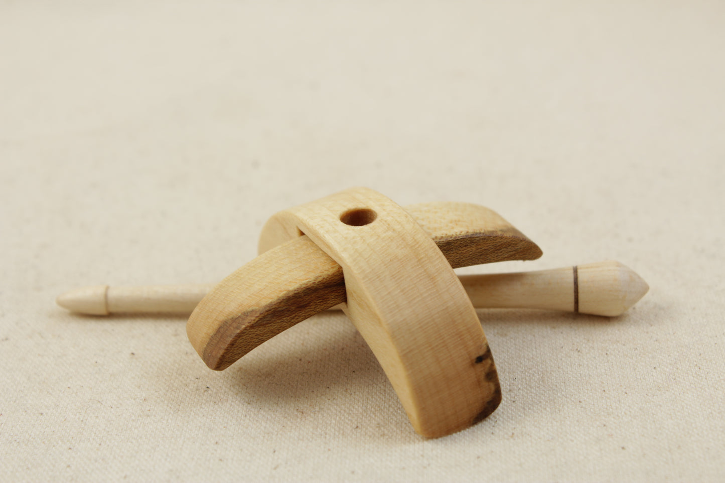 5/8" Maple Classic Mini Turkish Drop Spindle