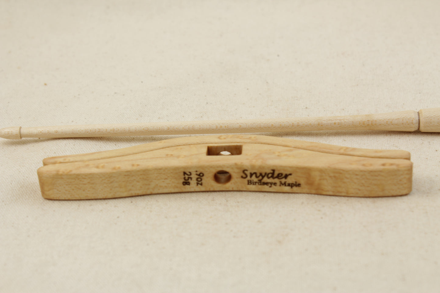 Birdseye Maple Full Size Glider Turkish Drop Spindle