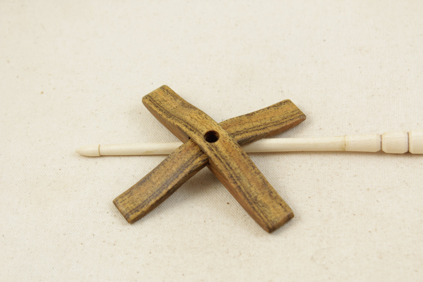 Bocote Mini Glider Turkish Drop Spindle