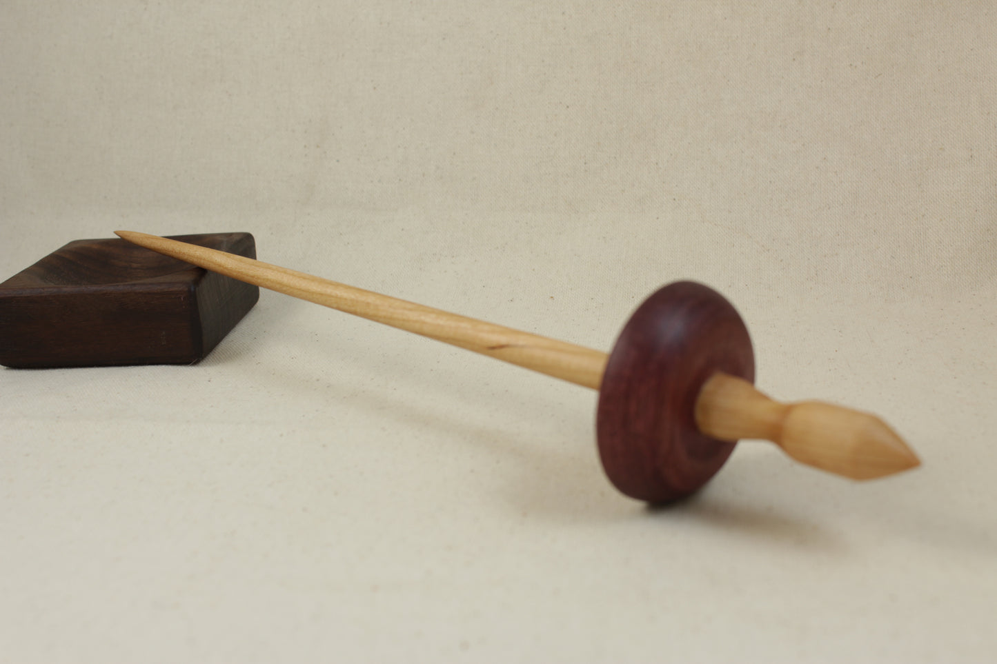 Purpleheart Tibetan Support Spindle