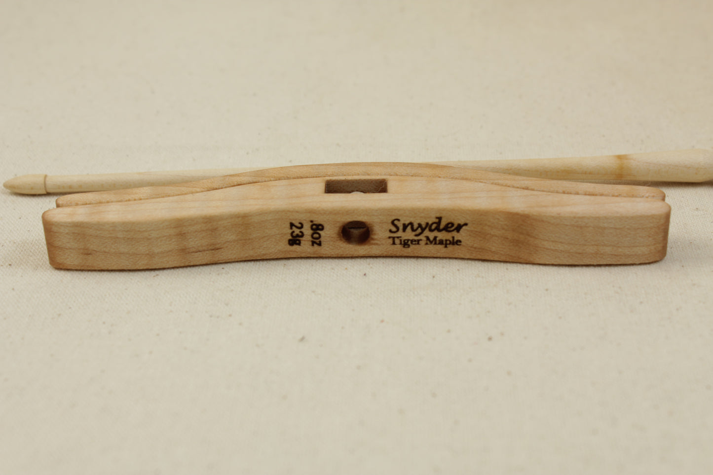 05.14.26 Tiger Maple Full Size Glider Turkish Drop Spindle