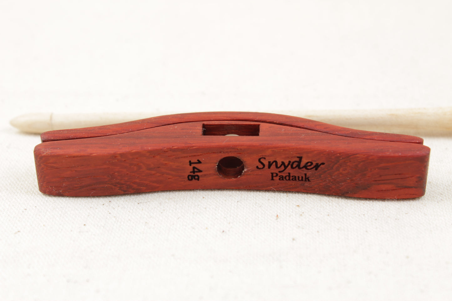 Padauk Mini Glider Turkish Drop Spindle