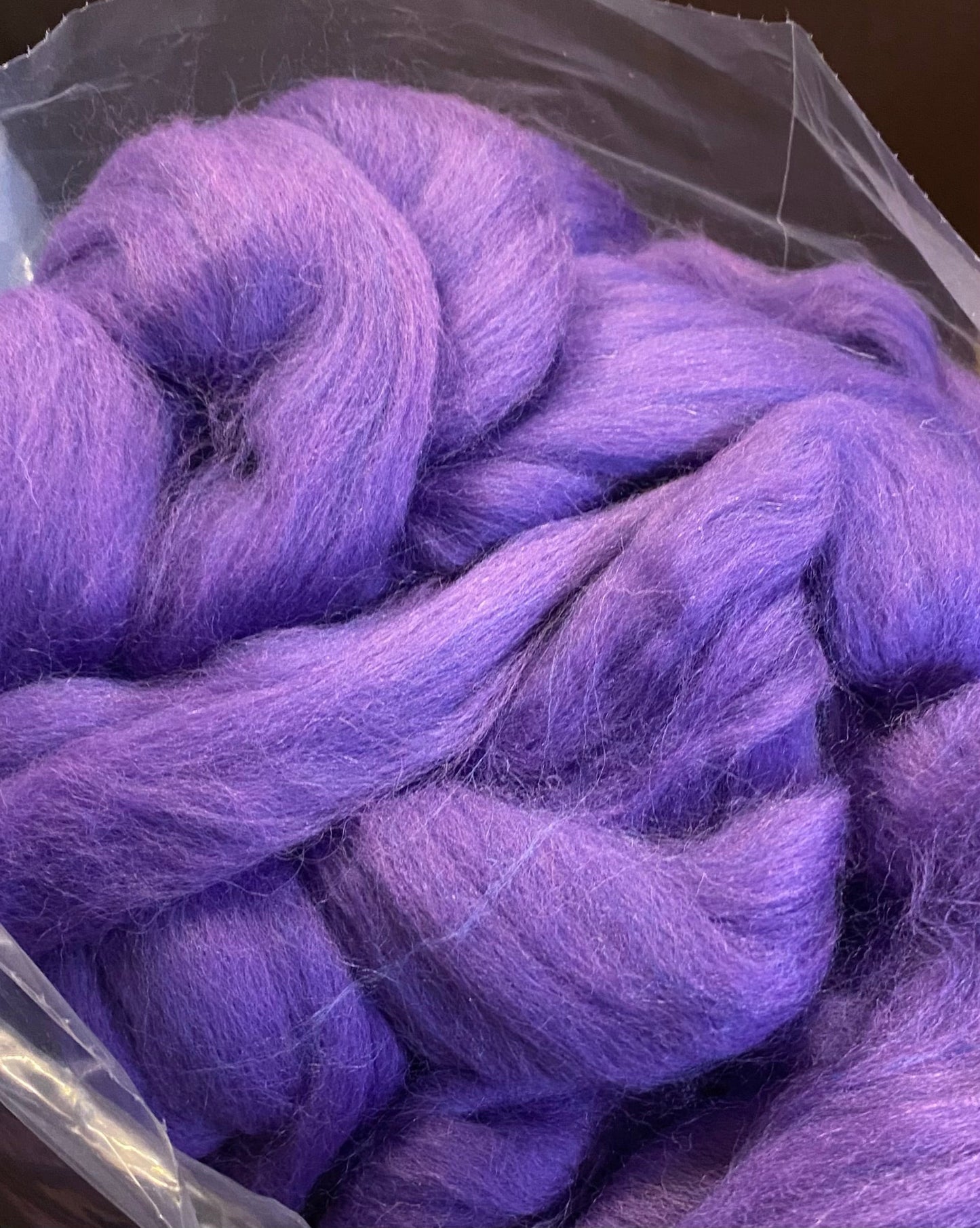 4 Ounces Dyed Corriedale Wool
