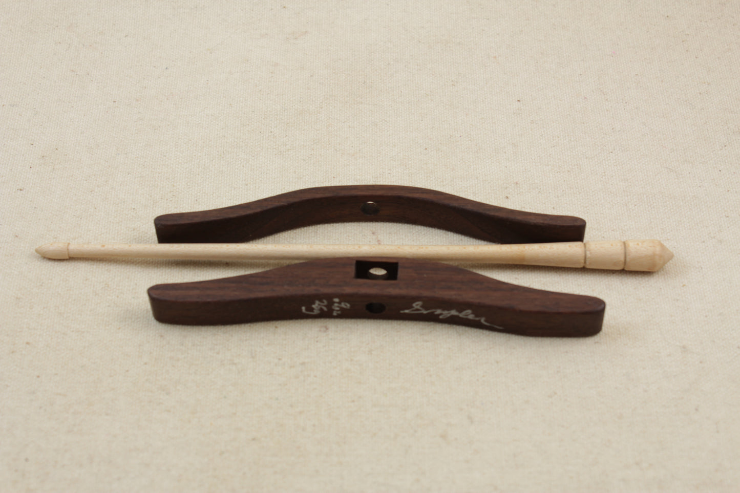 Walnut Full Size Glider Turkish Drop Spindle