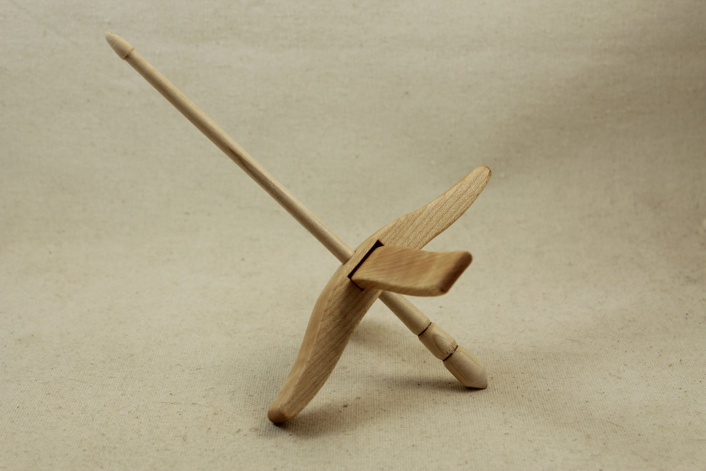 5/8" Maple Medium Glider Turkish Drop Spindle