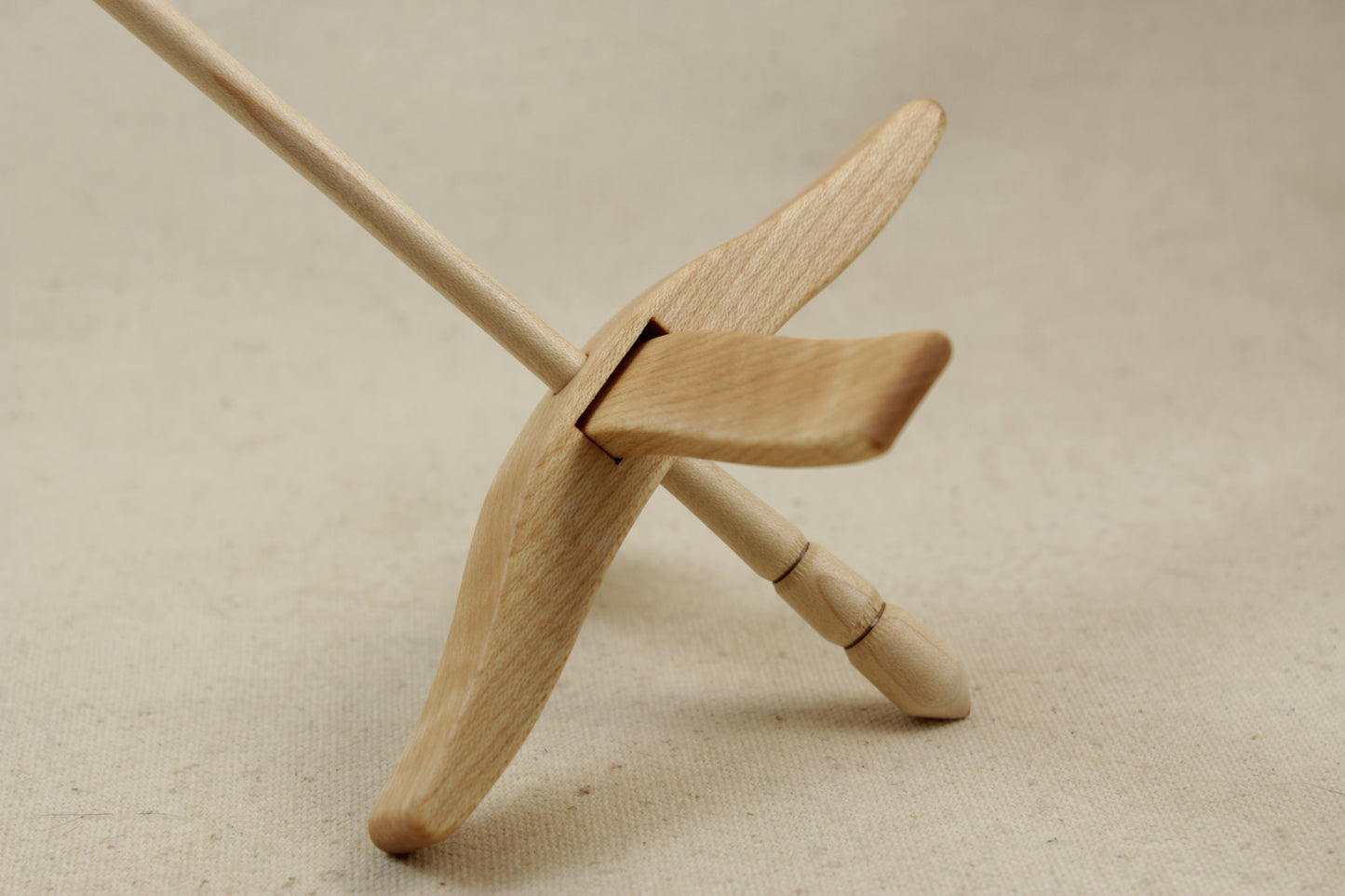 5/8" Maple Medium Glider Turkish Drop Spindle