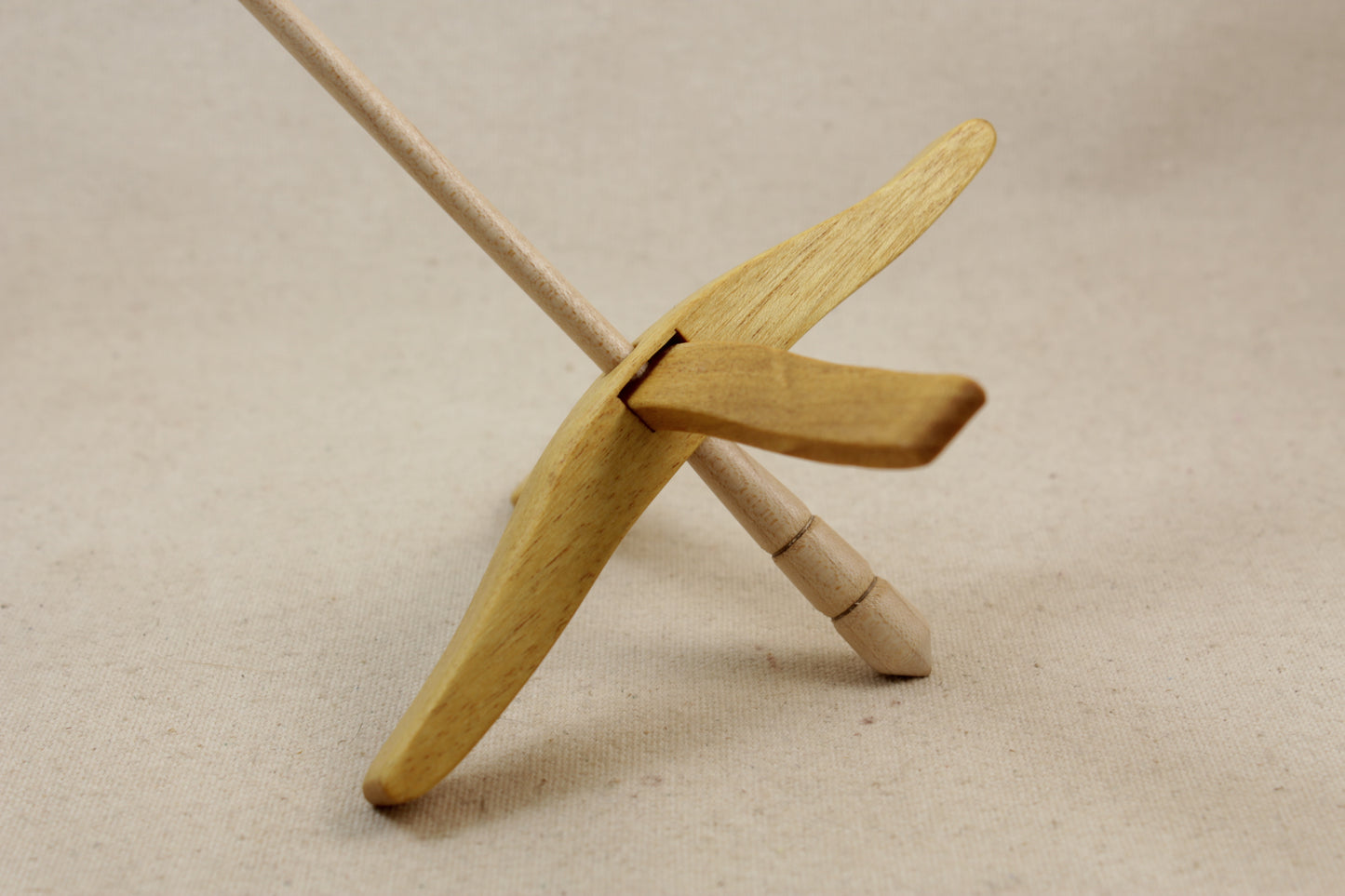 Yellowheart Full Size Glider Turkish Drop Spindle