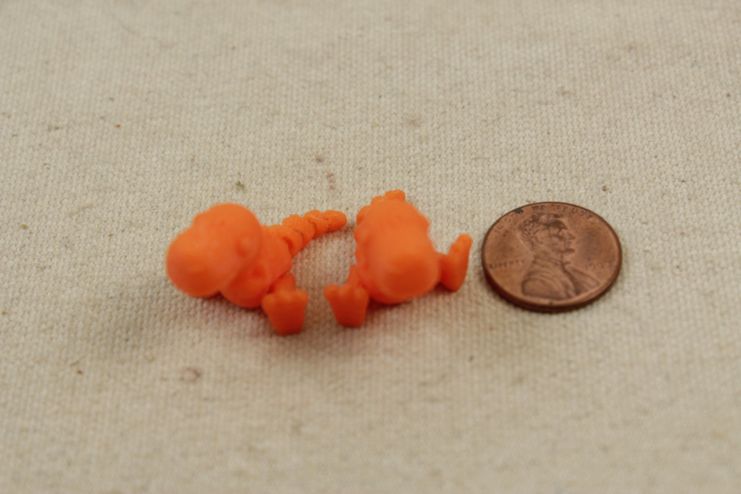 3D Printed T-Rex Earrings