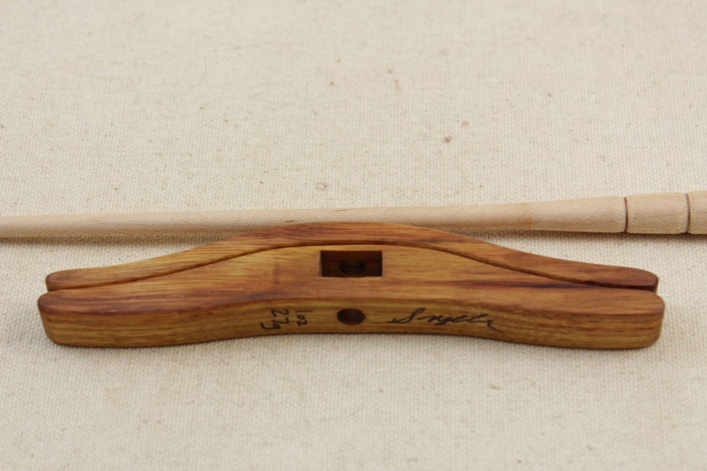 11.18.14 Canarywood Full Size Glider Turkish Drop Spindle