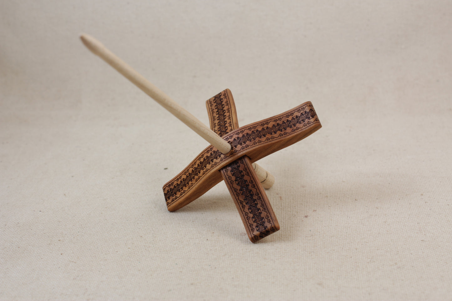 Turkish Delight 1 Mini Glider Turkish Drop Spindle