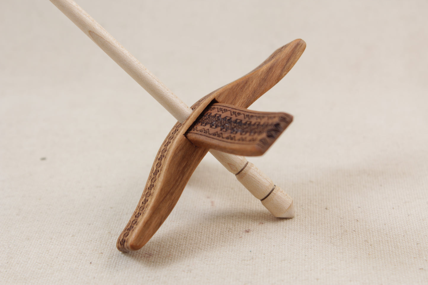 Turkish Delight 1 Mini Glider Turkish Drop Spindle