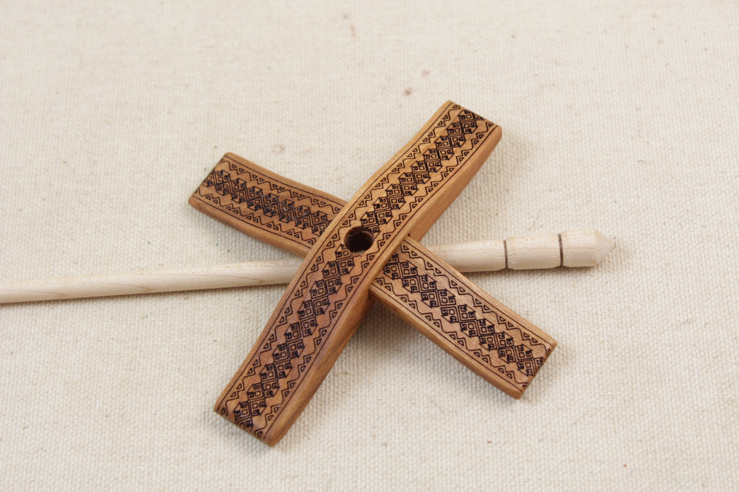 Turkish Delight 1 Mini Glider Turkish Drop Spindle