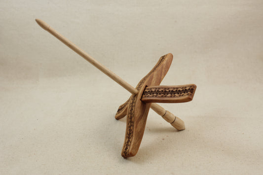 Turkish Delight Medium Glider Turkish Drop Spindle