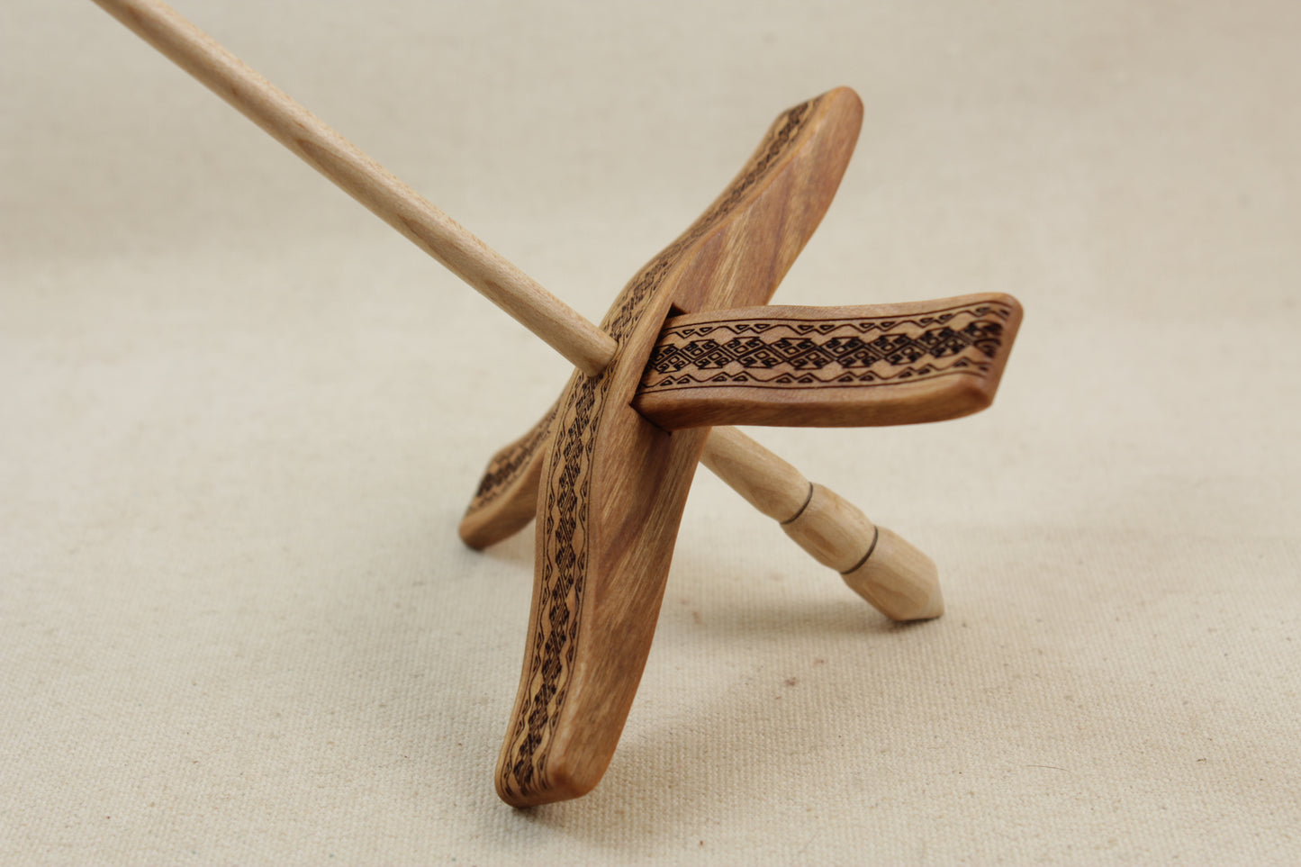 Turkish Delight Medium Glider Turkish Drop Spindle