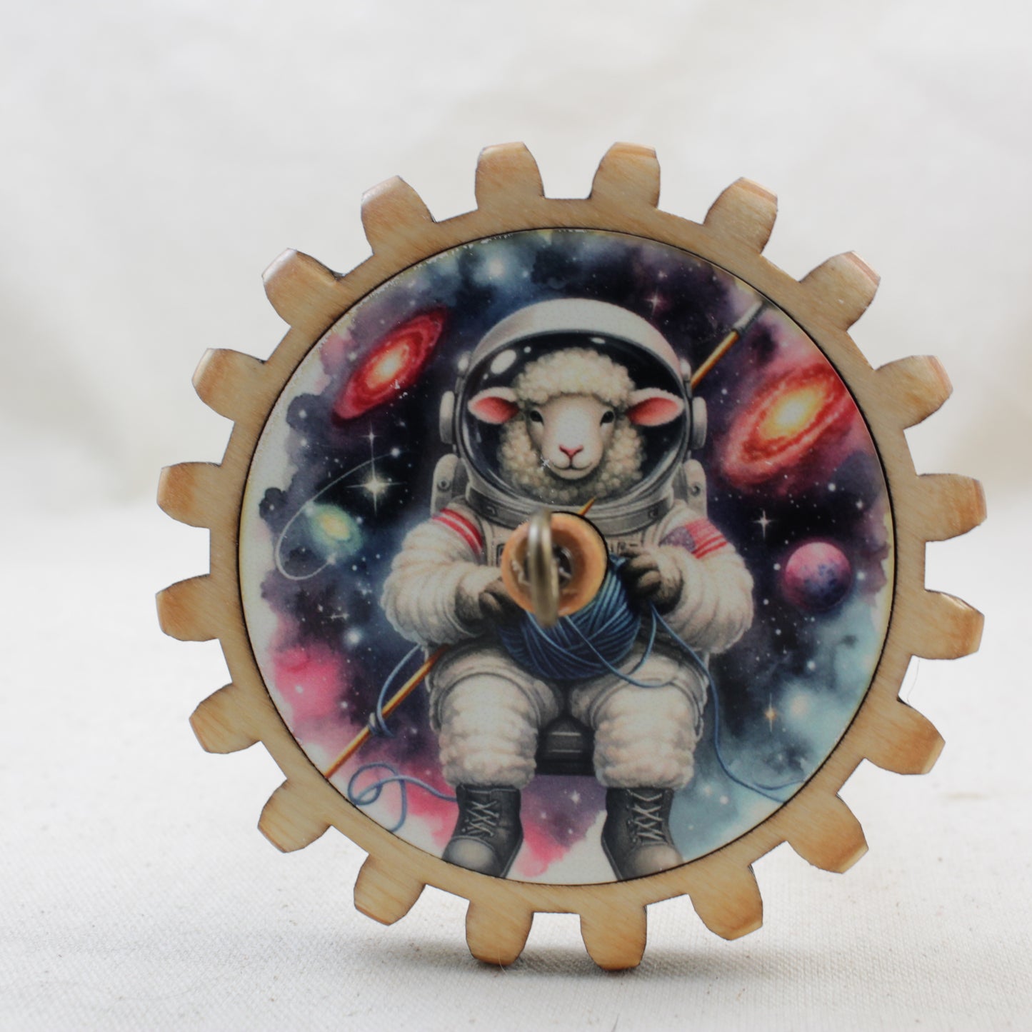 Inlay Top Whorl Gear Spindle