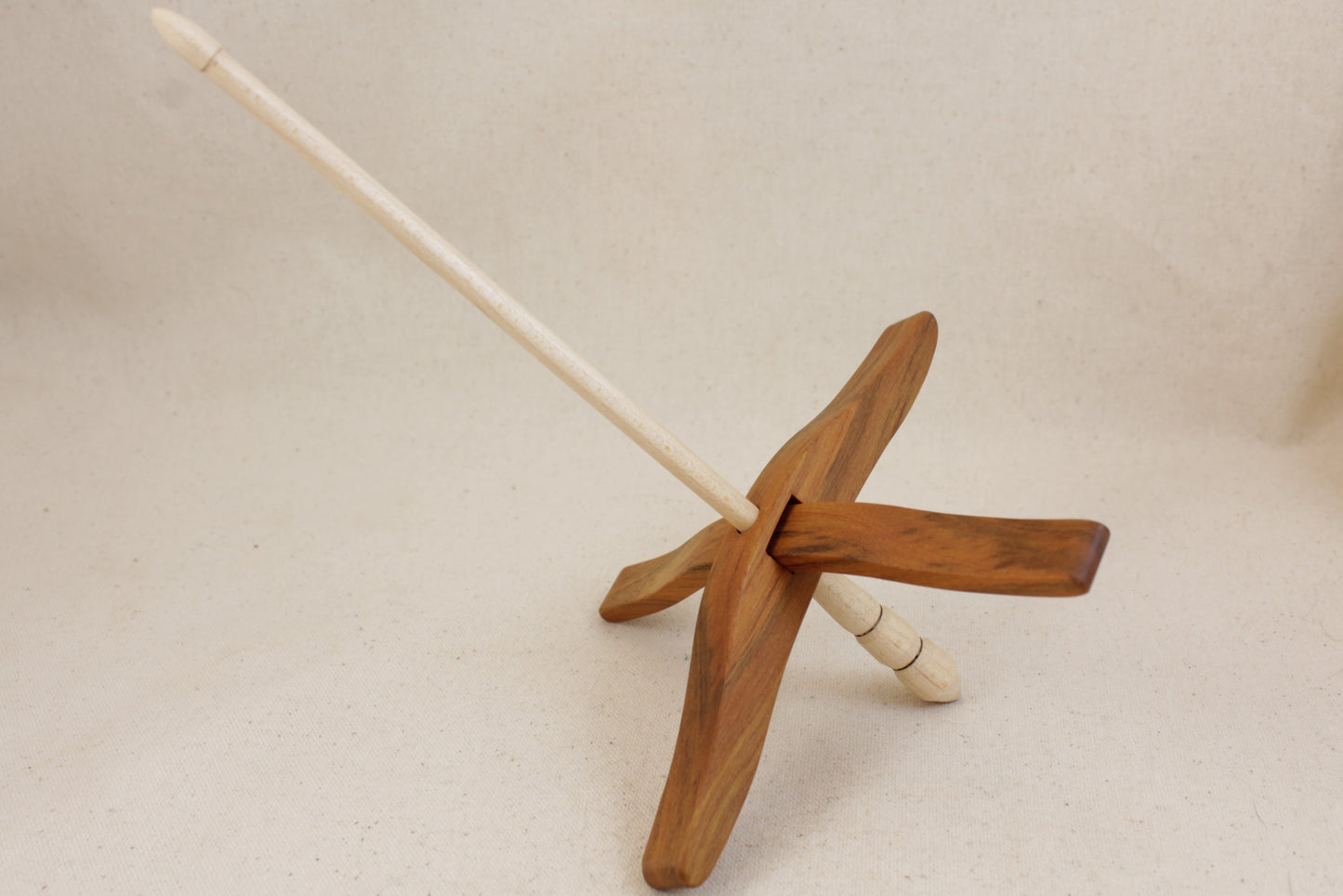 Yellowheart Full Size Glider Turkish Drop Spindle