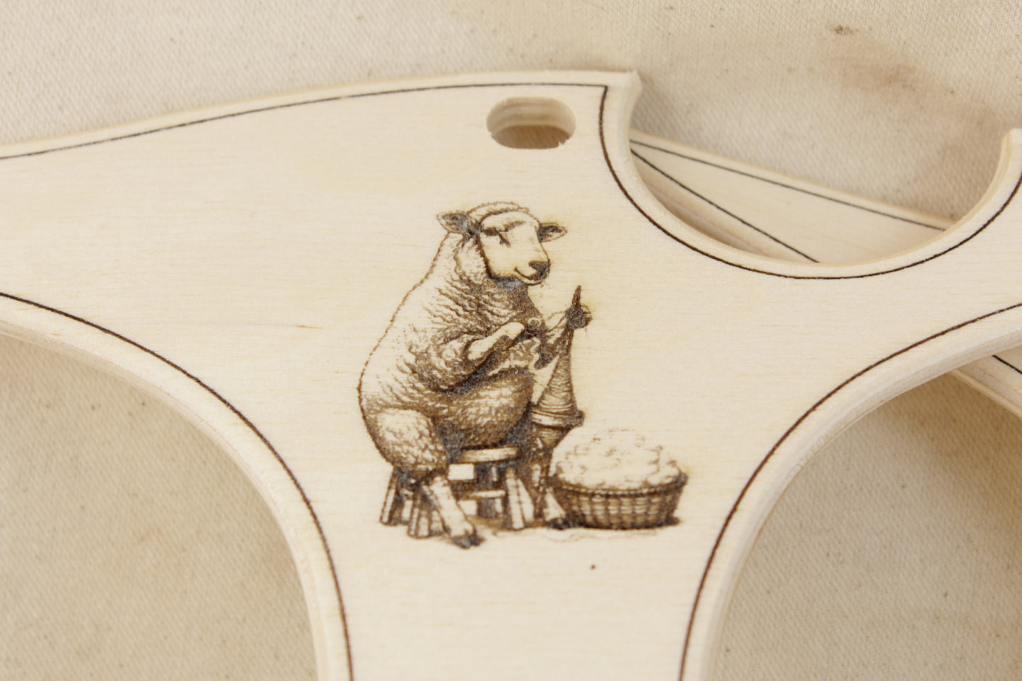 2 YD Wooden Niddy Noddy