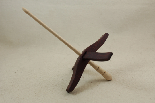 Padauk Medium Size Glider Turkish Drop Spindle