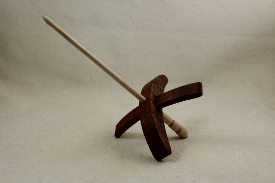 Mahogany Standard Turkish Drop Spindle