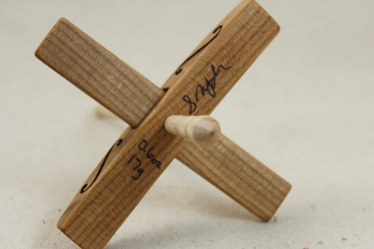 f-hole Apex Turkish Drop Spindle