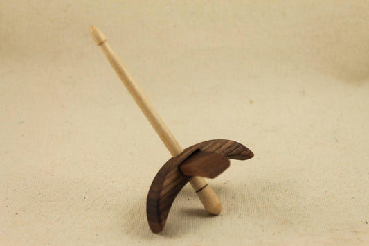 Walnut Classic Mini Turkish Drop Spindle