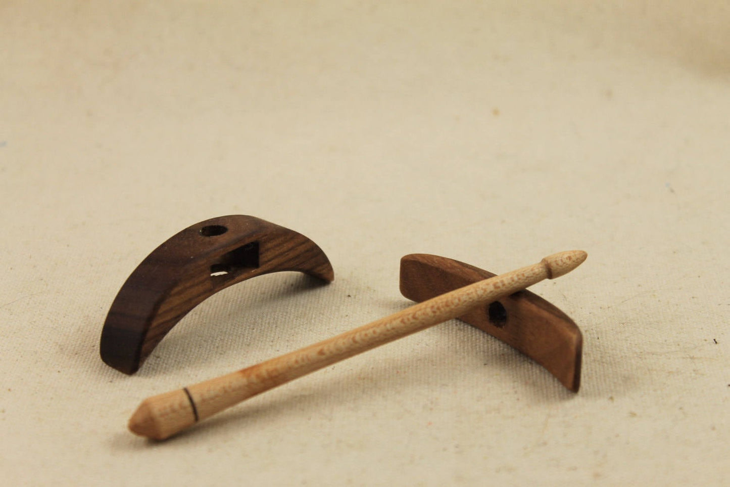 Walnut Classic Mini Turkish Drop Spindle