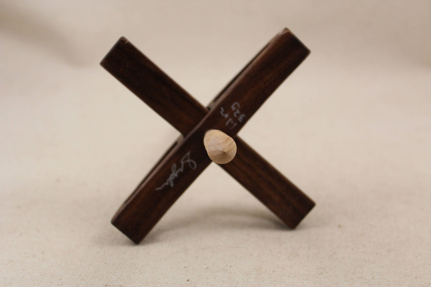 Walnut Deco Turkish Drop Spindle