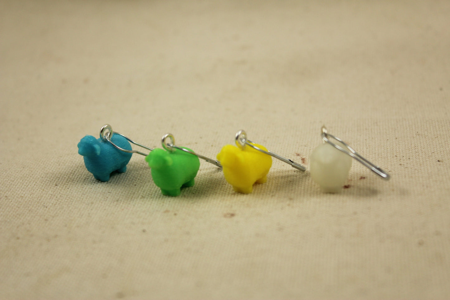3D Printed Sheep Stitch Markers