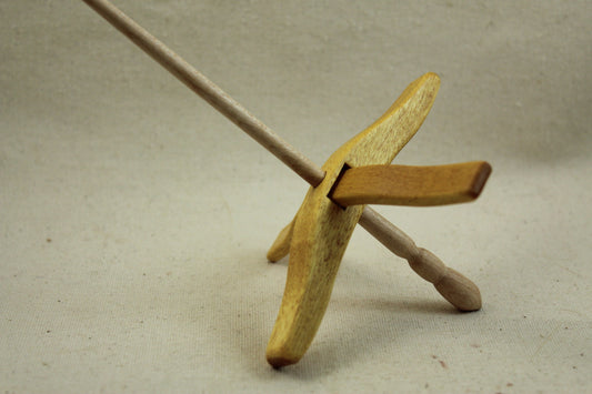Yellowheart Medium Glider Turkish Drop Spindle