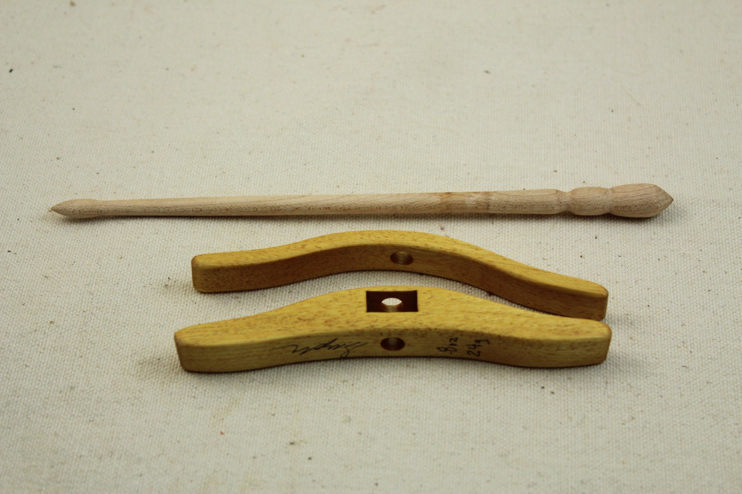 Yellowheart Medium Glider Turkish Drop Spindle