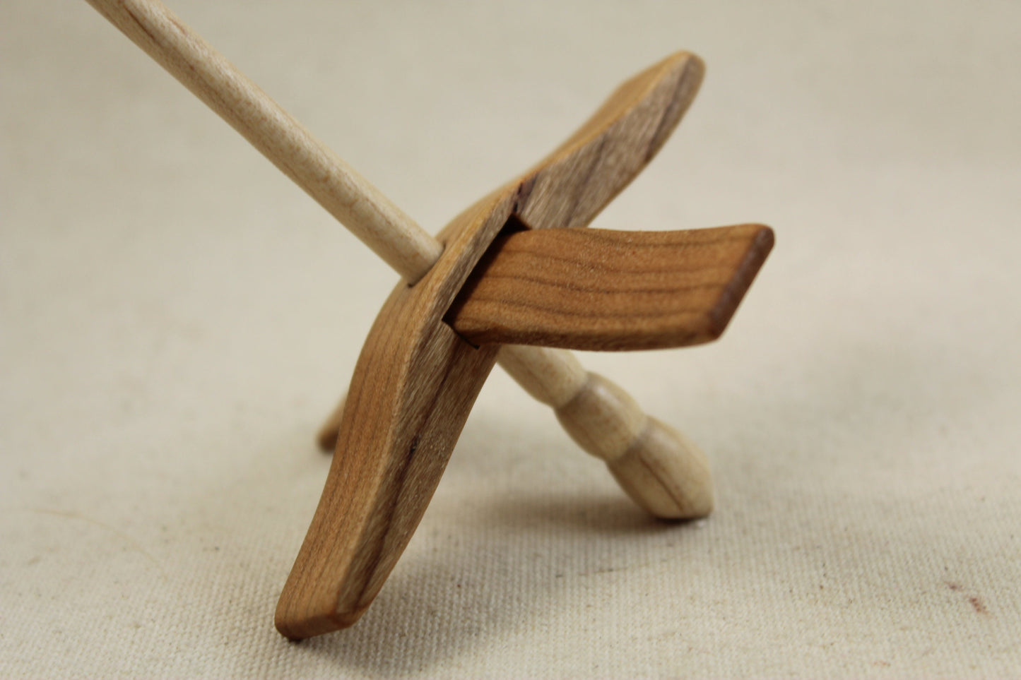 5/8" Cherry Mini Glider Turkish Drop Spindle