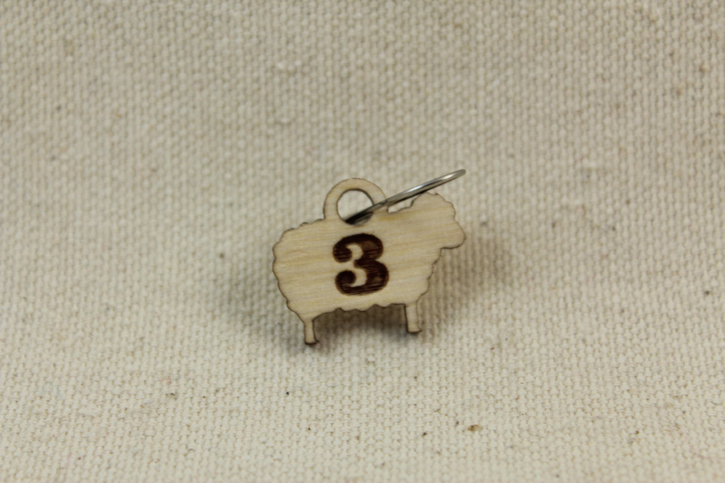 Stitch Markers set of 6 Sheep