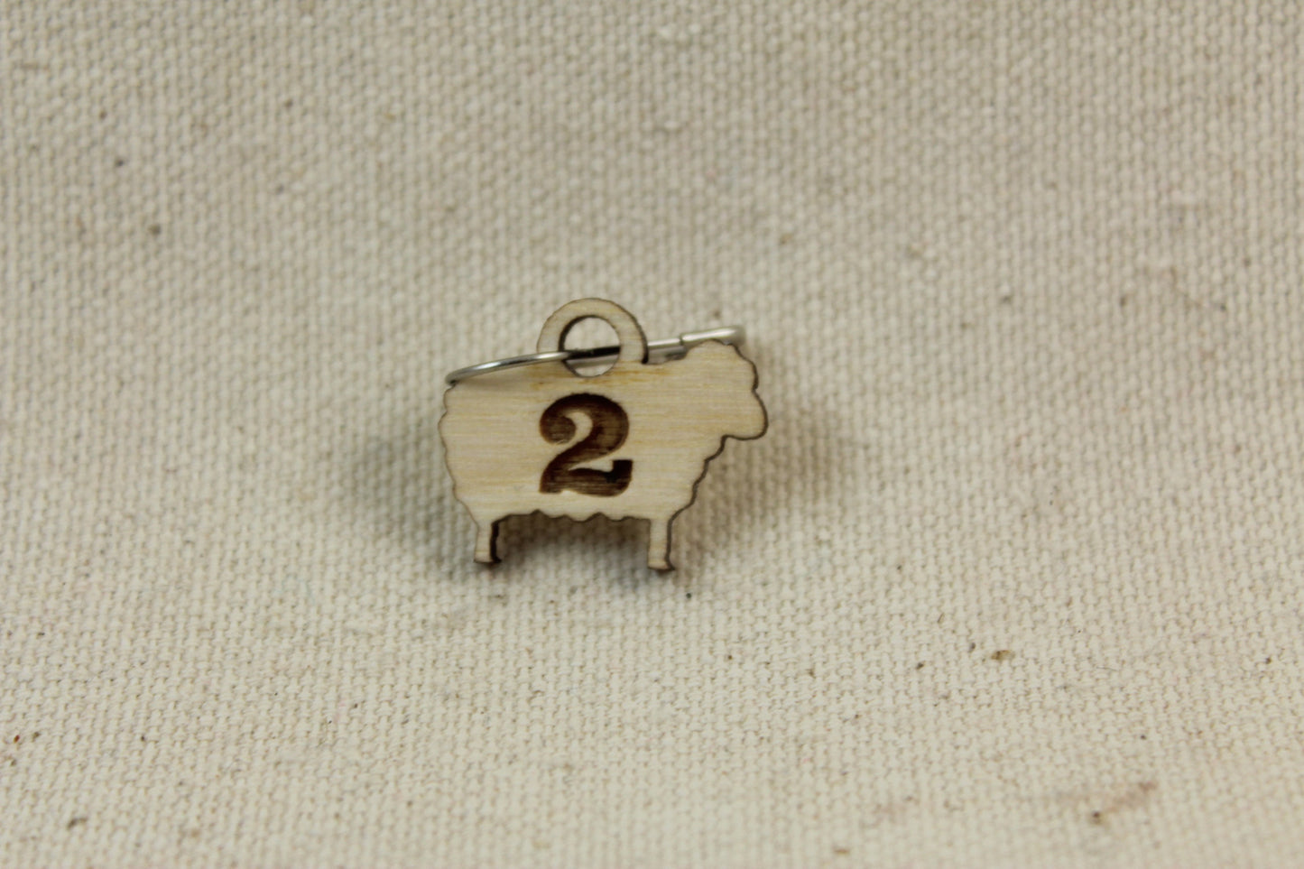 Stitch Markers set of 6 Sheep