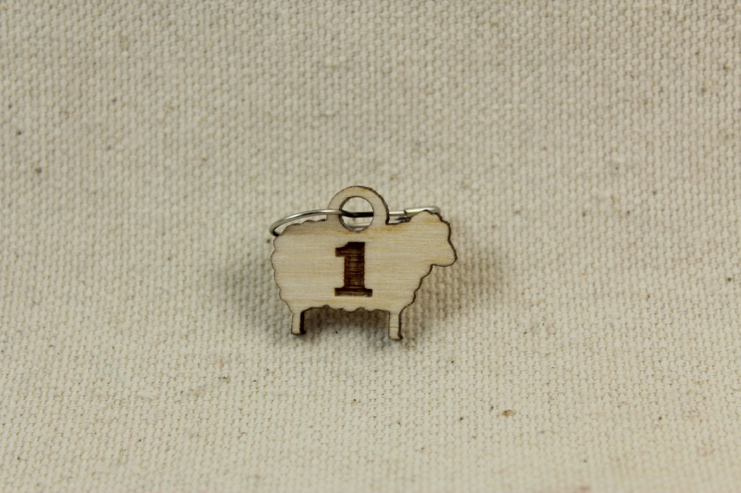 Stitch Markers set of 6 Sheep