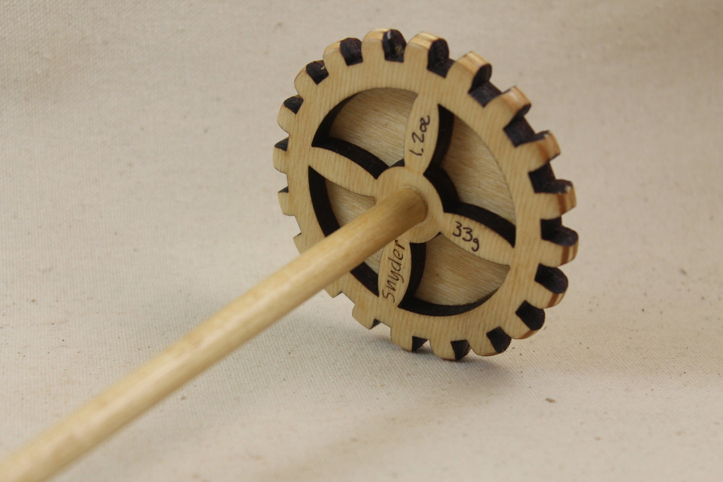 Custom State Gear Spindle