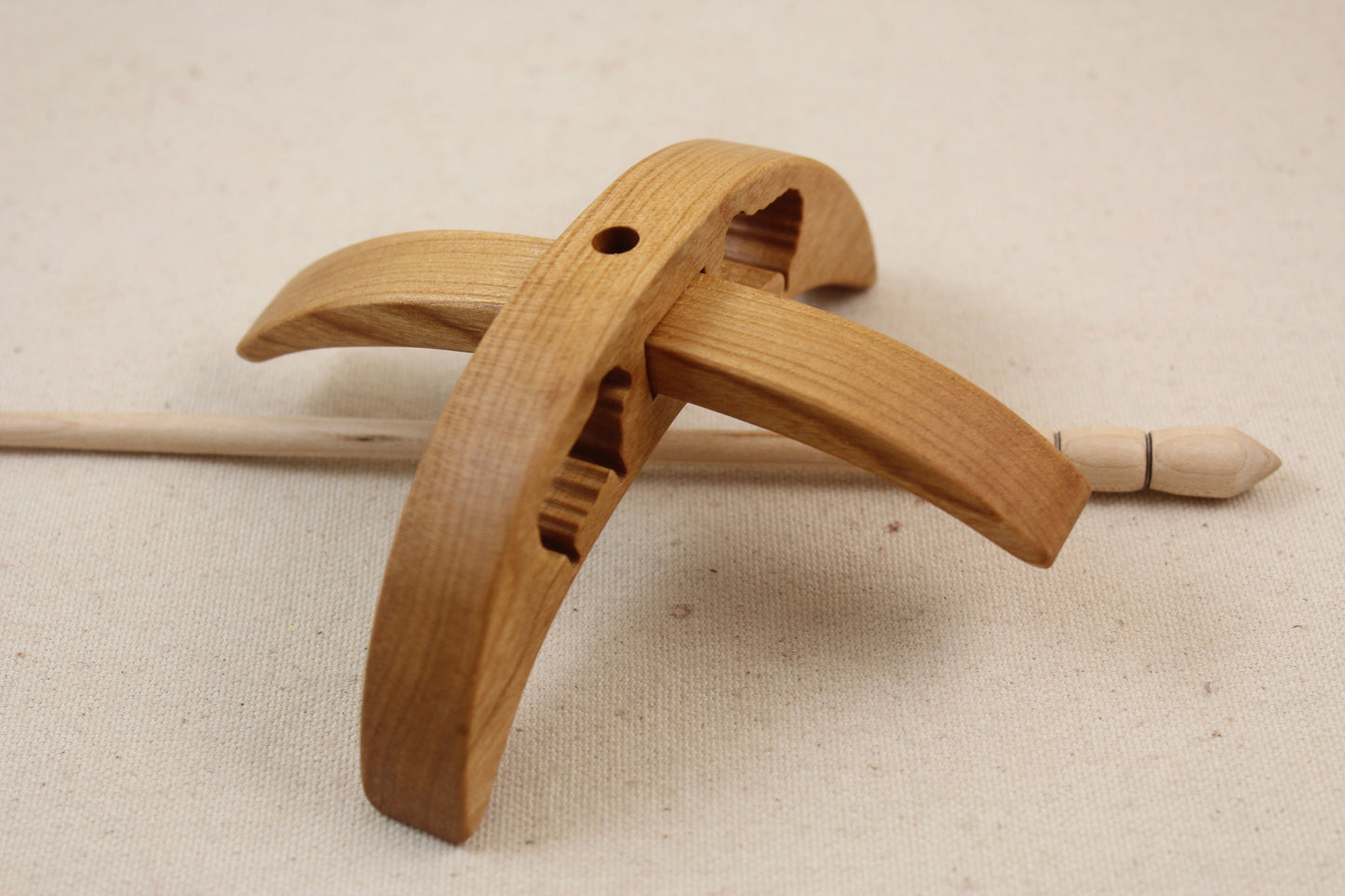Cut-out Sheep Turkish Drop Spindle