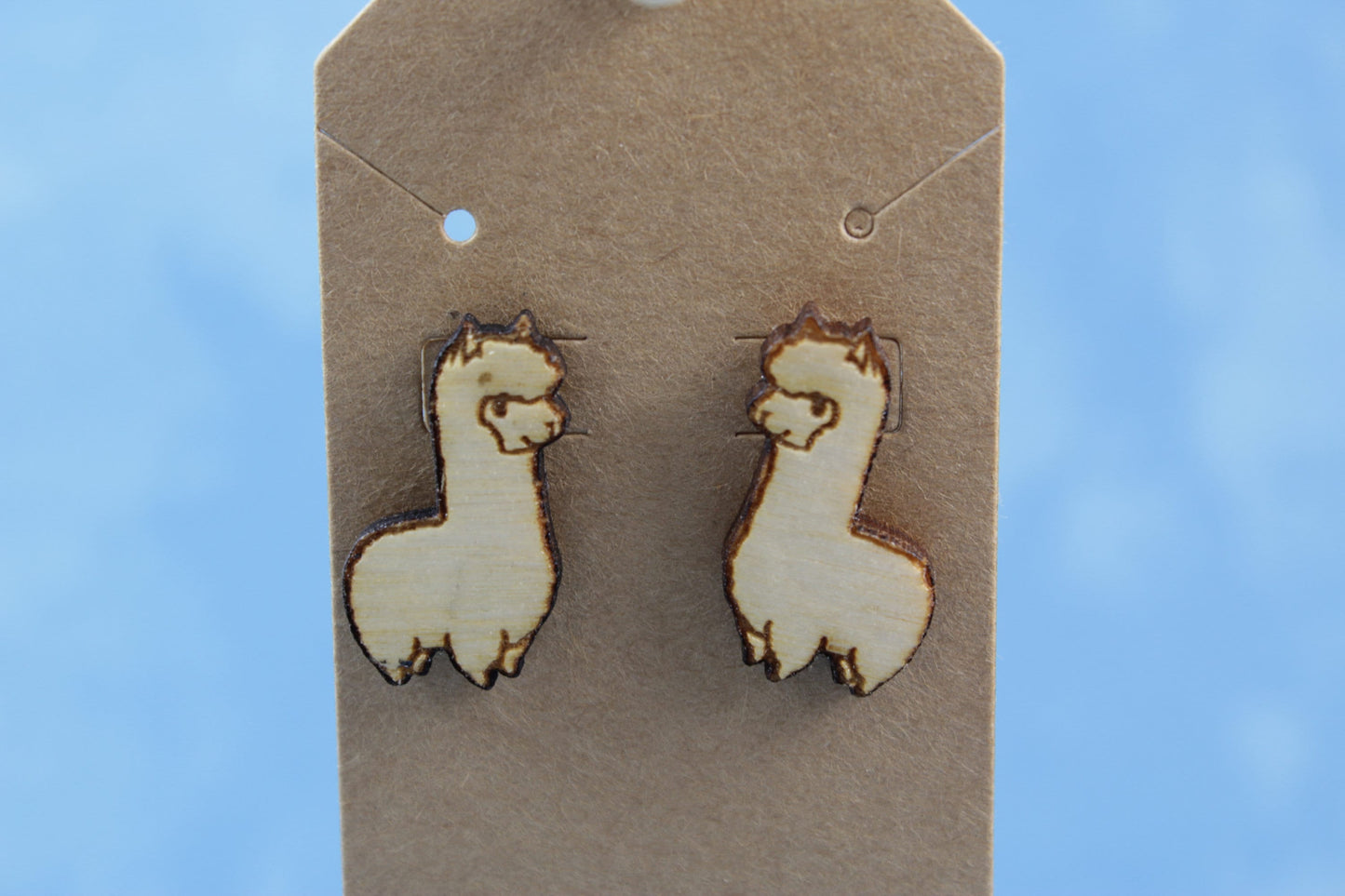 Laser Engraved Stud Earrings