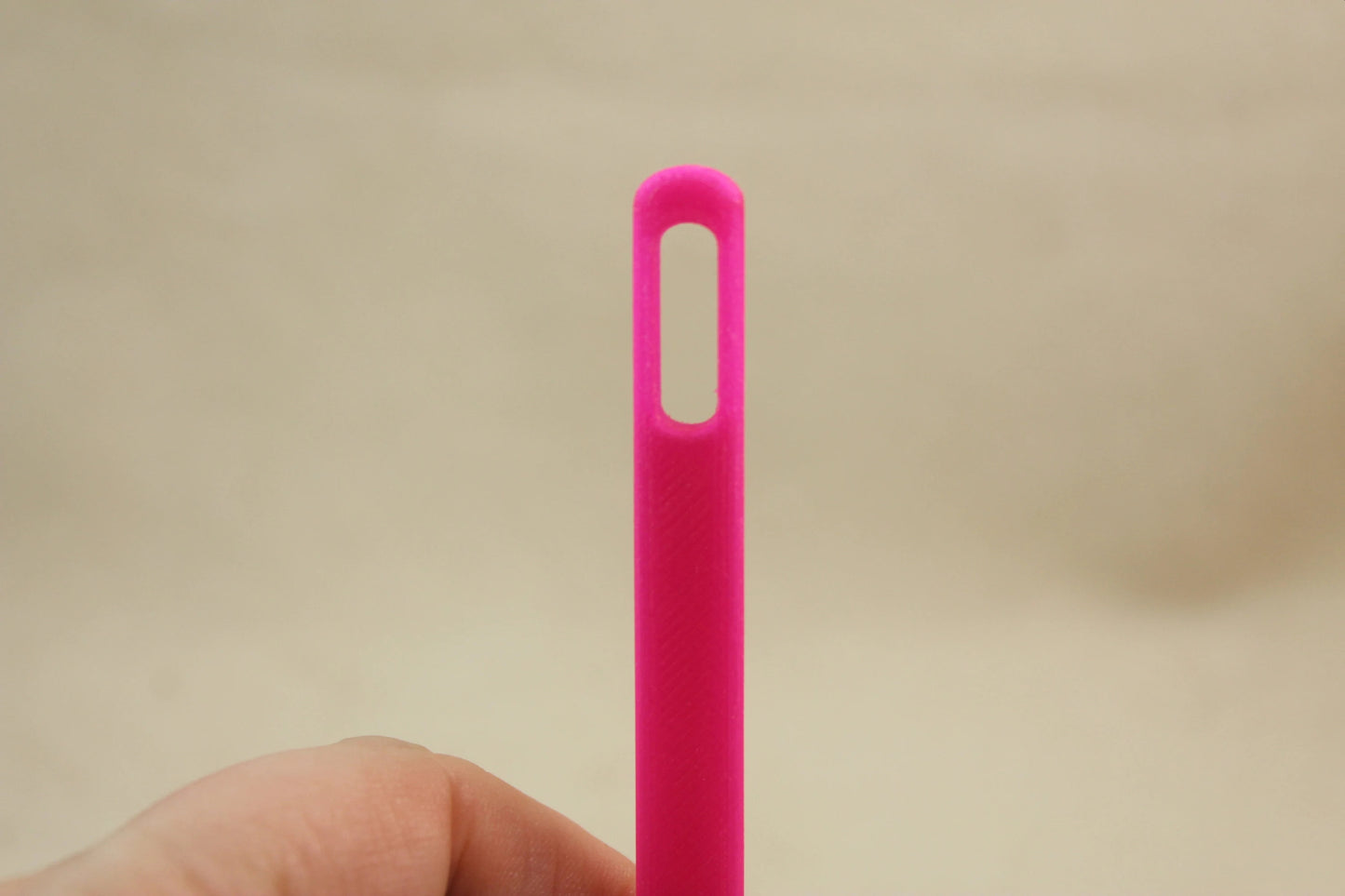 3D Printed Toothbrush Rug Needle