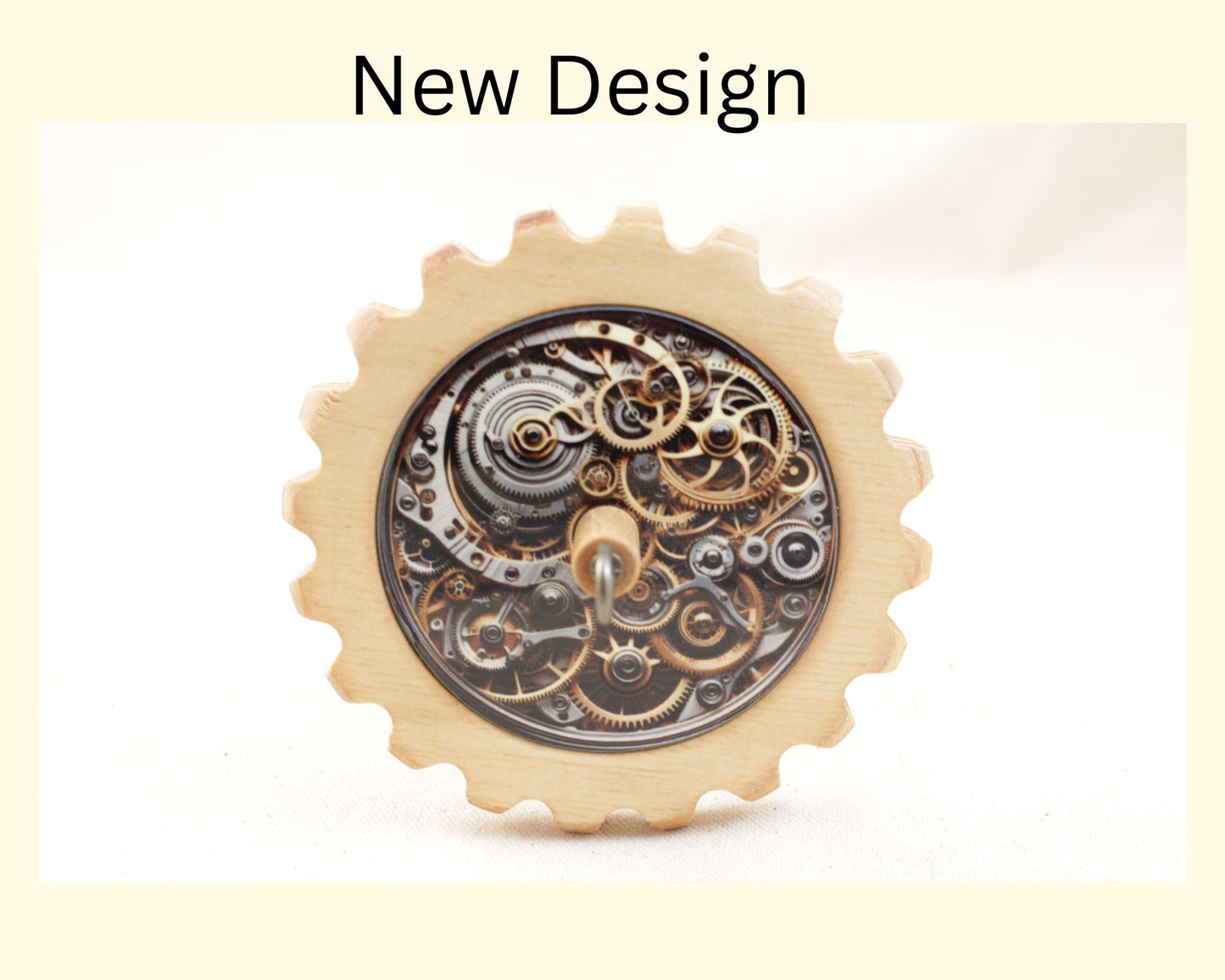 Inlay Top Whorl Gear Spindle