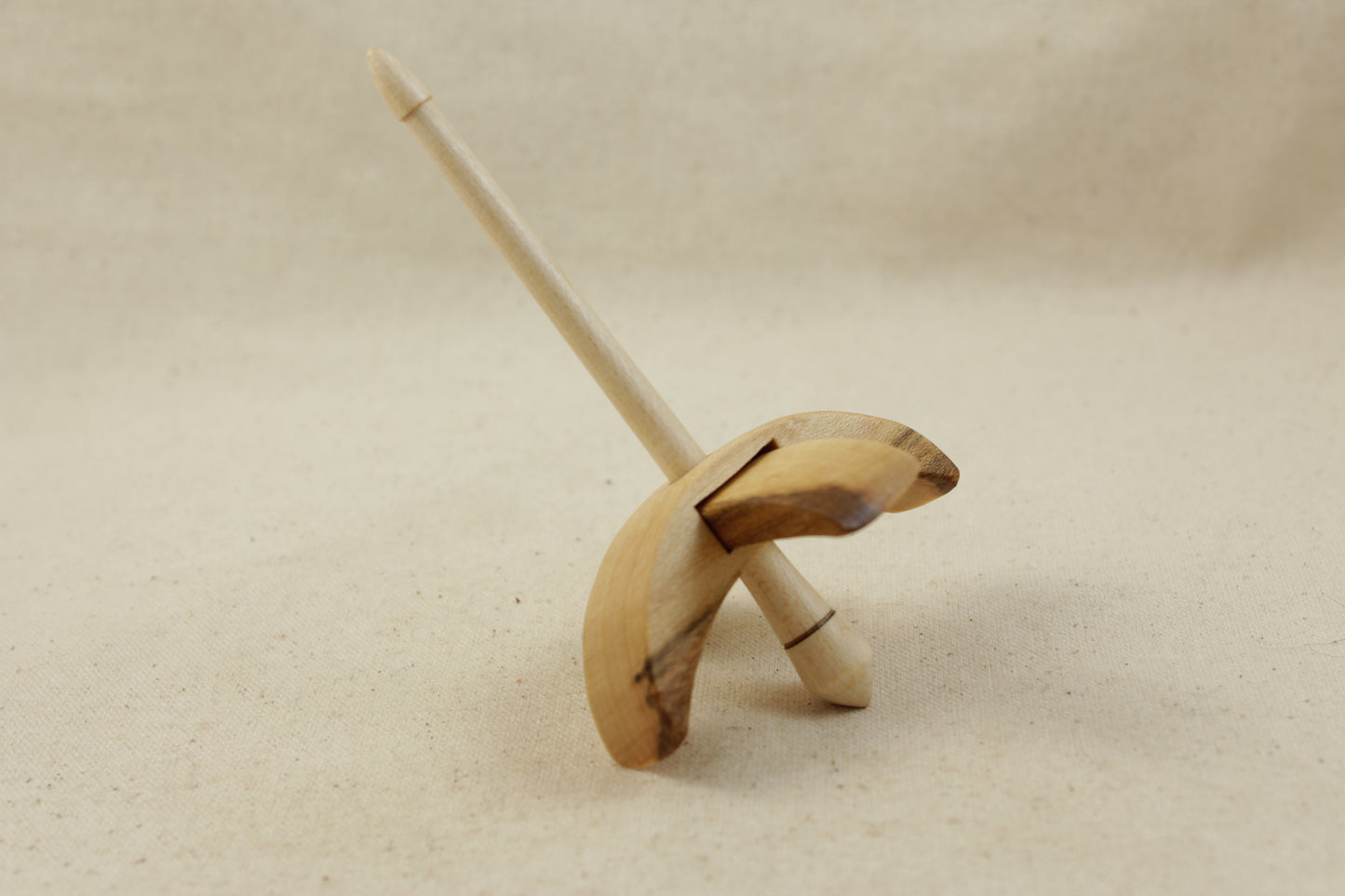 5/8" Maple Classic Mini Turkish Drop Spindle