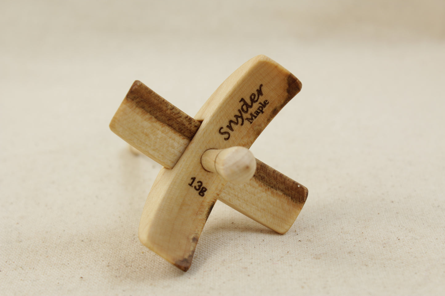 5/8" Maple Classic Mini Turkish Drop Spindle