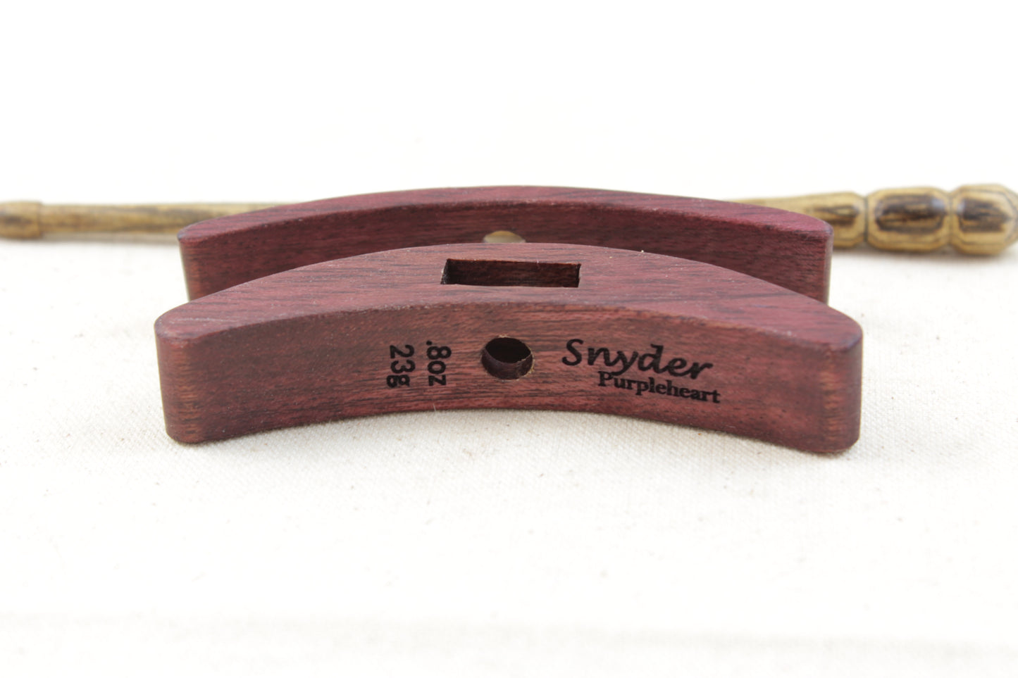 Purpleheart/Bocote Lil' Standard Turkish Drop Spindle