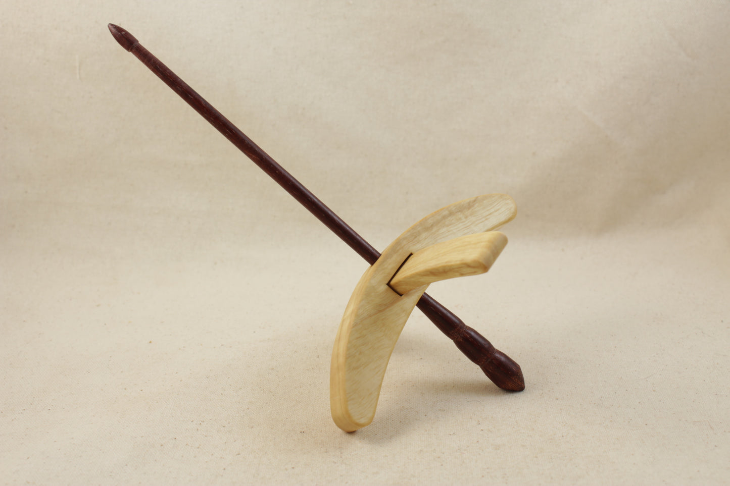 Ash/Padauk Standard Turkish Drop Spindle