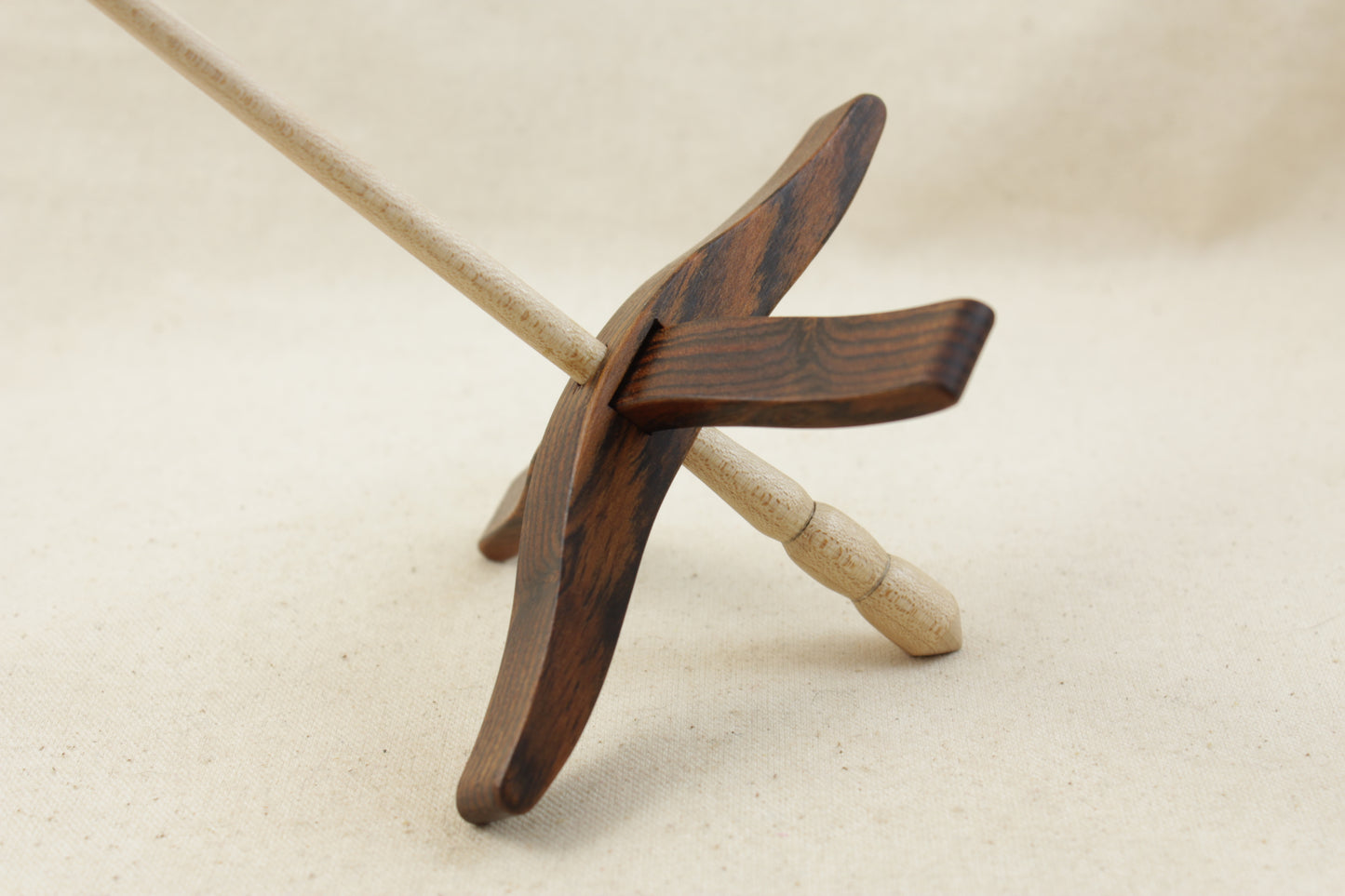 Bocote Medium Glider Turkish Drop Spindle