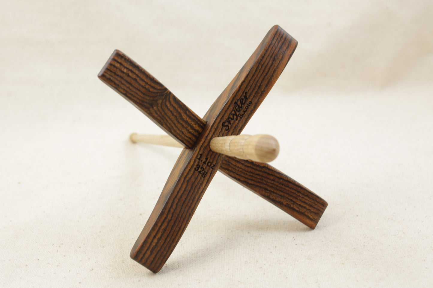 Bocote Medium Glider Turkish Drop Spindle